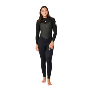 Steamer wetsuit Women Freelite 3/2 Back Zip Flat Lock 