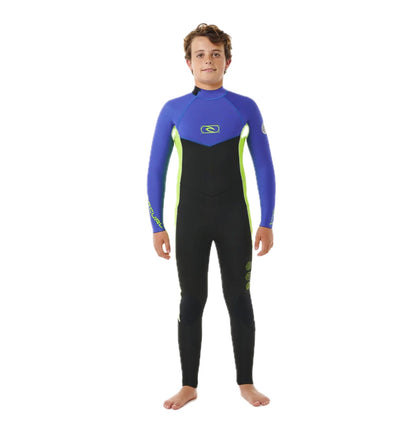 Dawn Patrol 3/2 Back Zip Junior Wetsuit Wild Berry 