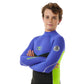 Dawn Patrol 3/2 Back Zip Junior Wetsuit Wild Berry 