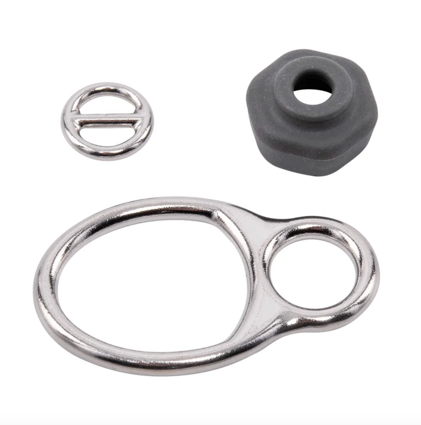 PLKB Compass Safety Leash connector, End Cap and Ring