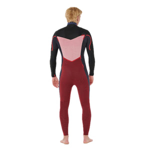 Dawn Patrol Warmth Men 4/3  Sealed Seam Front Zip Electric Cobalt