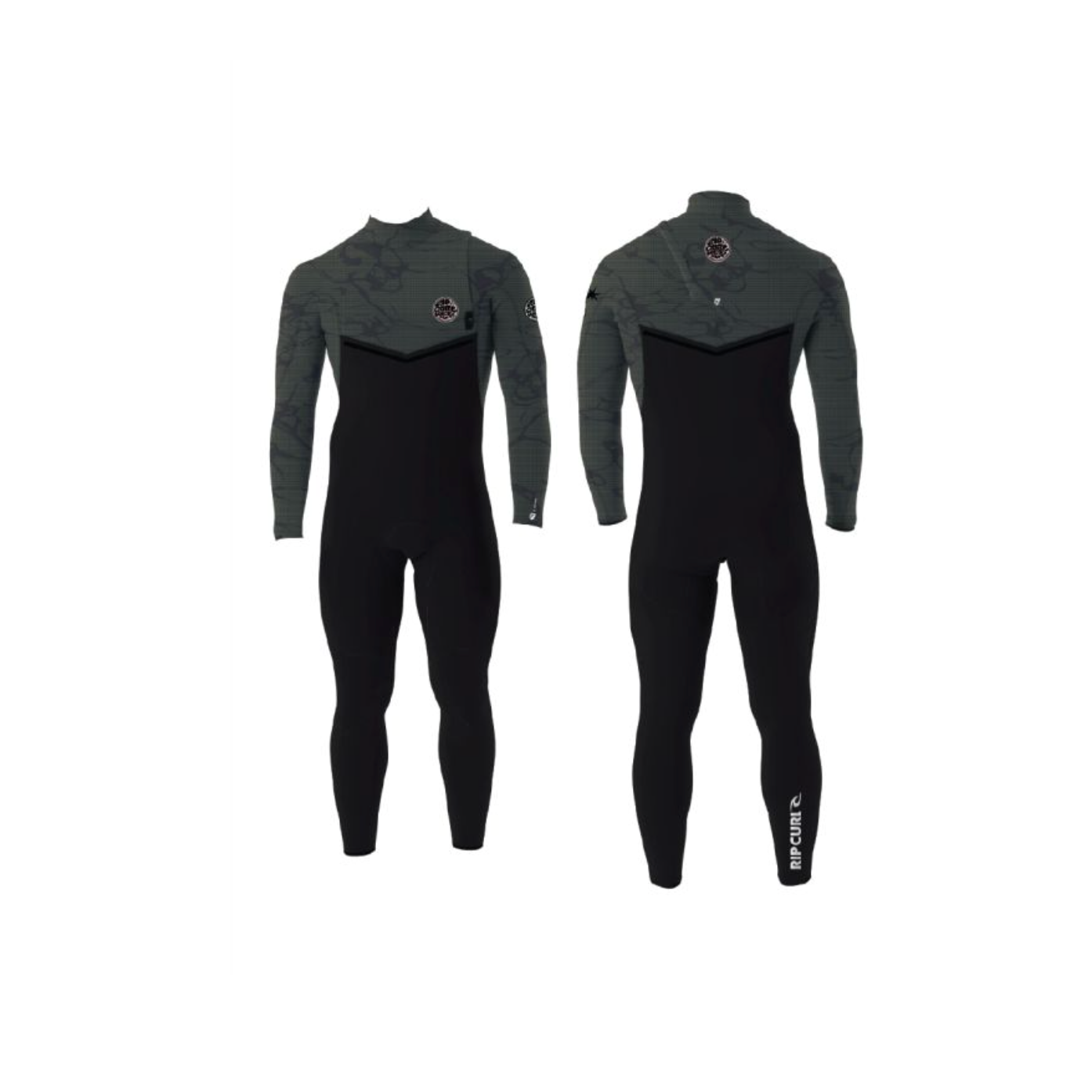 Ebomb Men 3/2  Sealed Seam Zip Free Black/Blue