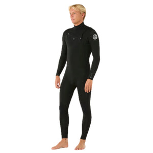 Dawn Patrol Warmth Men 5/3  Sealed Seam Front Zip Black