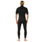Dawn Patrol Men 2mm Integrale Ss 2mm Unsealed Seam Front Zip Black