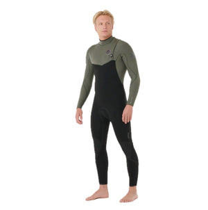 Flashbomb Hybrid Pro Men 4/3  Sealed Seam Zip Free Deep Cactus