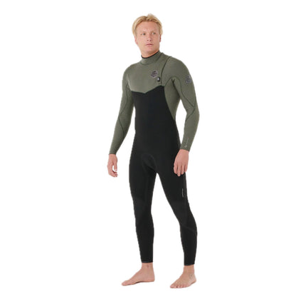 Flashbomb Hybrid Pro Men 4/3  Sealed Seam Zip Free Deep Cactus