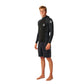 Ultimate Search L/Sl Hooded Ve Men 0,5mm  Unsealed Seam  Black