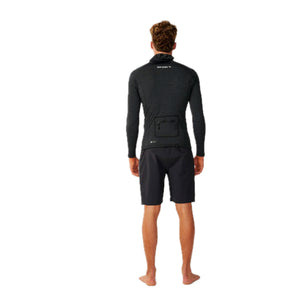 Ultimate Search L/Sl Hooded Ve Men 0,5mm  Unsealed Seam  Black