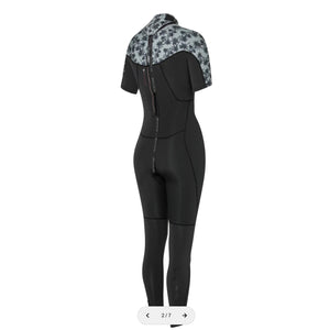 Vamp 3/2 Steamer S/L FL Back Zip