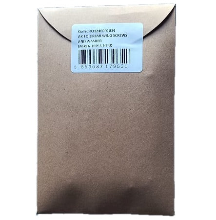 FOIL REAR WING SCREWS/WASHERM6X16 TORX