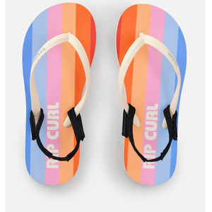 Mixed Bloom Open Toe-Girl