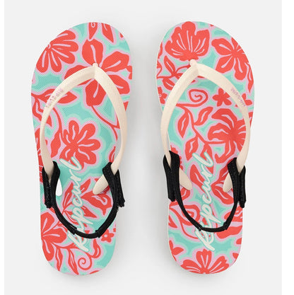 Mixed Bloom Open Toe-Girl 