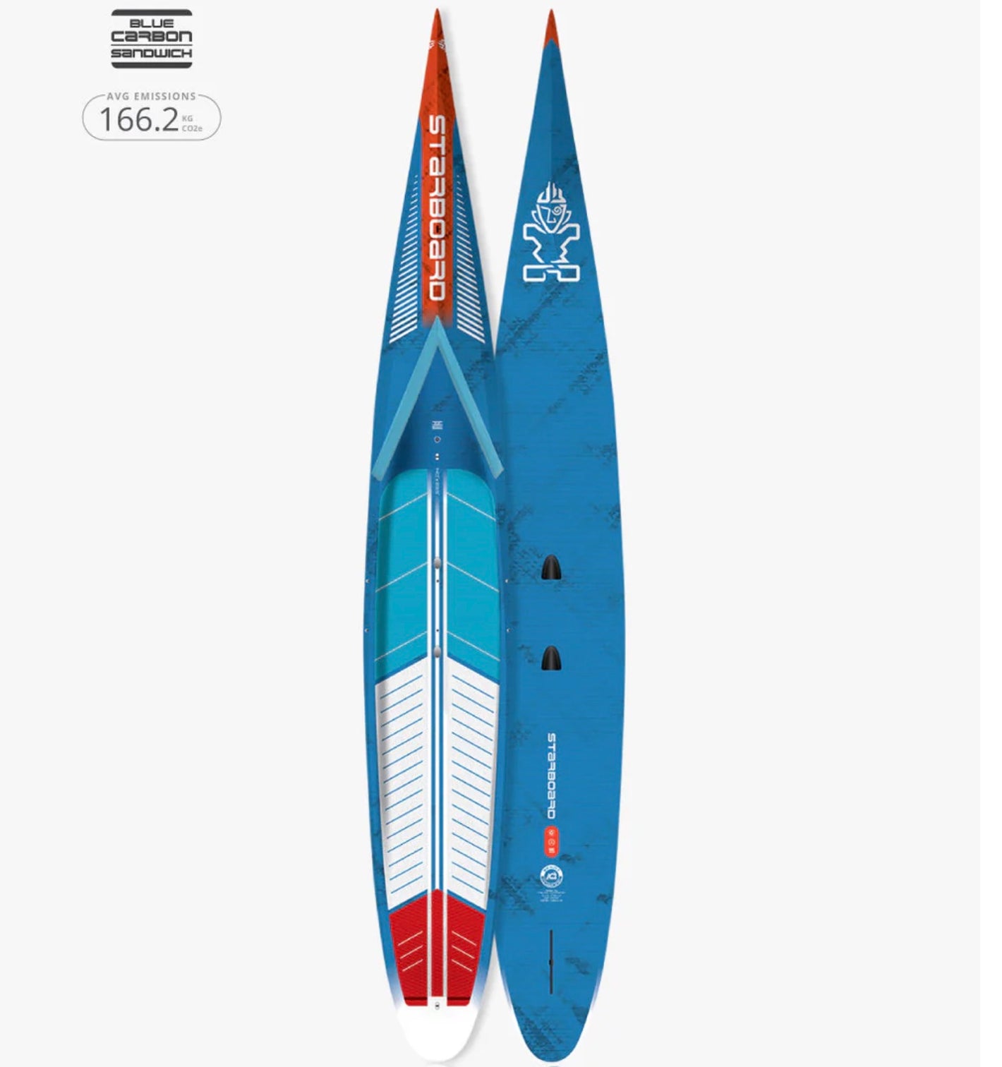 Sprint with board bag