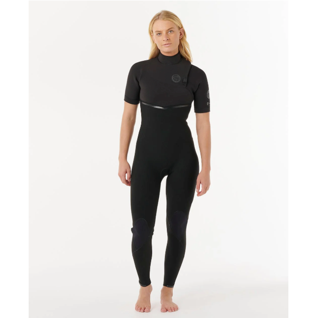 Muta neoprene E-Bomb donna zip sul petto maniche corte 2/2
