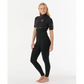 Women's E-Bomb wetsuit chest zip short sleeve 2/2