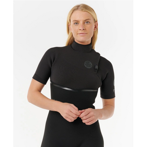 Women's E-Bomb wetsuit chest zip short sleeve 2/2