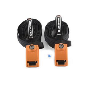 Lockable Steel Reinforced Tie-Down Straps 5m x 24mm (Set)