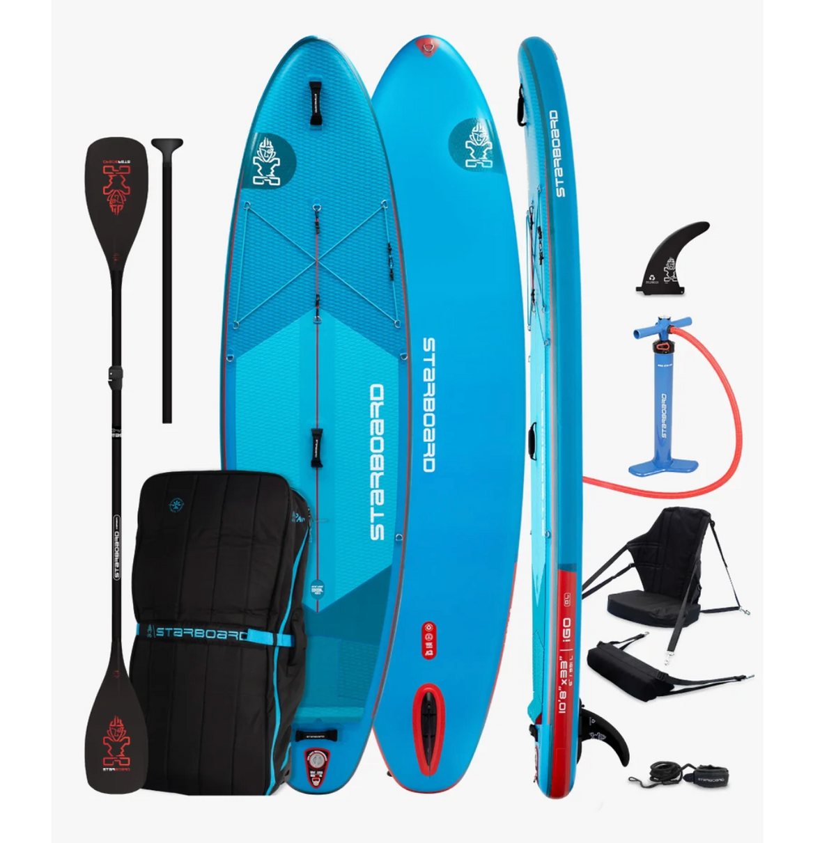 Starboard iGO Inflatable con Kayak Set 2027