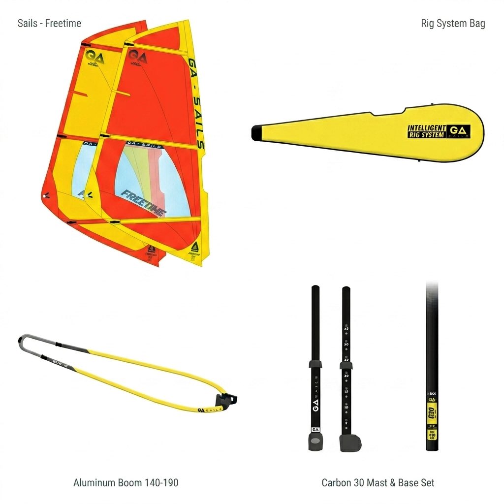 GA Sails 2026 Freetime complete Rig