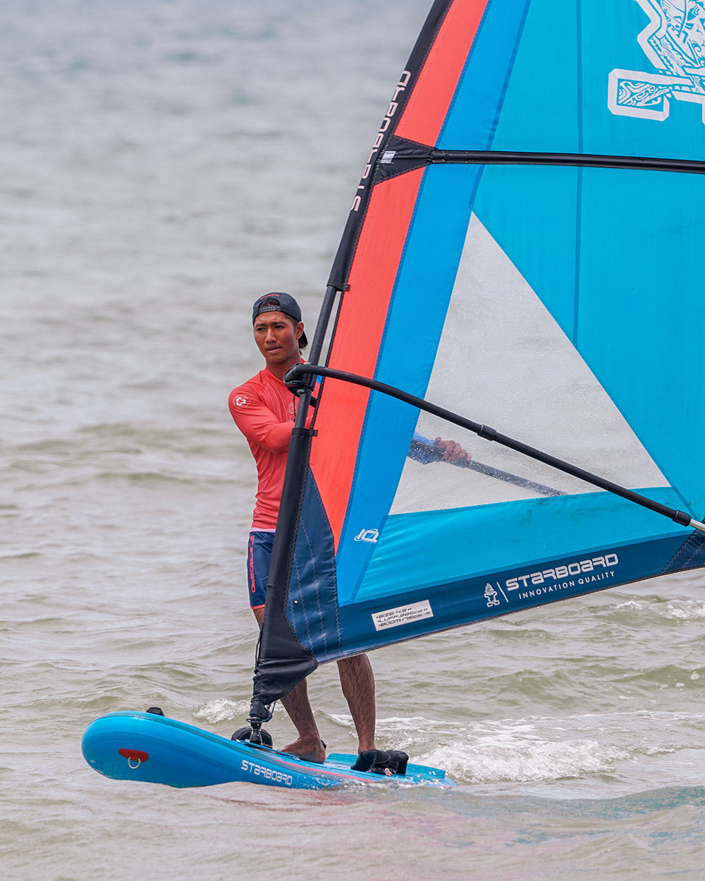 SUP windsurf gonfiabile in modalità SUP
