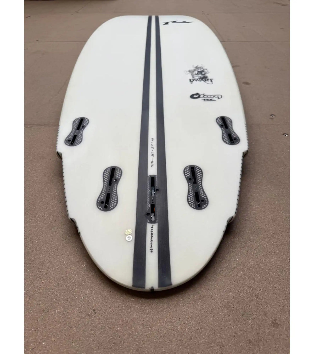 Rusty Dwart - Torq TEC - FCS II - 5 Fin