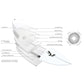 Rusty Egg Not - Torq TEC - FCS II - 4 + 1 Fin
