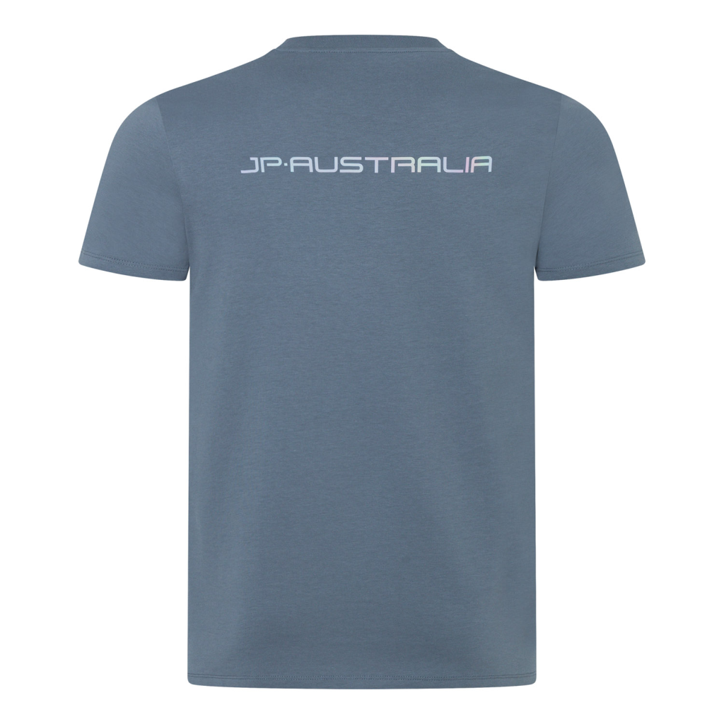 JP Logo Shirt Mineral Grey retro