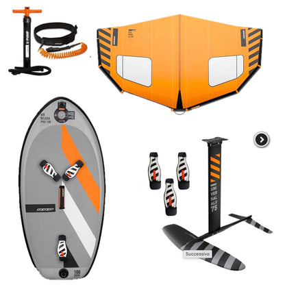 Air Beluga Pro Y27 80/90 o 100 L + Foil 1750 o 2400 + Wing 4.5m2