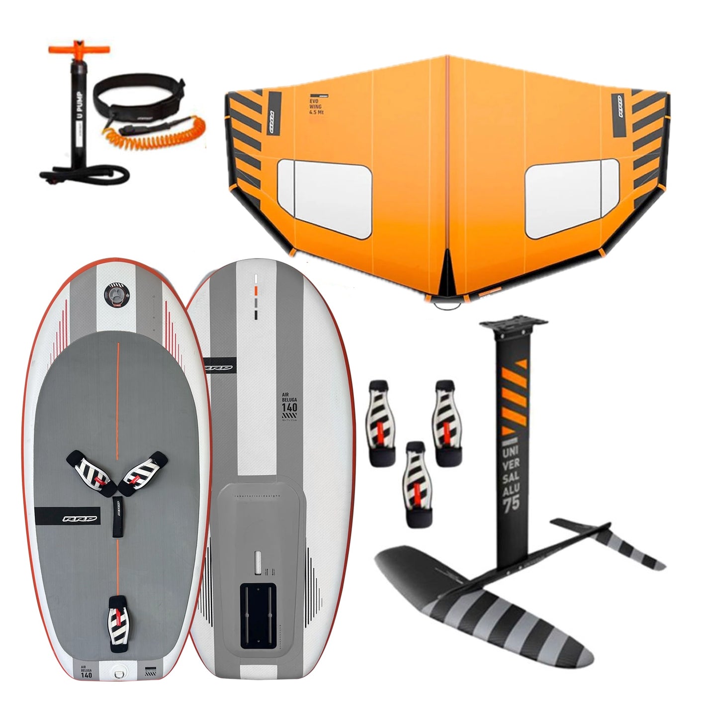 Air Beluga Y30 140 o 160L + Foil 1750 o 2400 + Ala Wing Y26 4.5m2