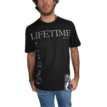 T-SHIRT Shark Once in a Lifetime Black